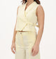 Vicolo Gilet con Collo Revers
Giallo