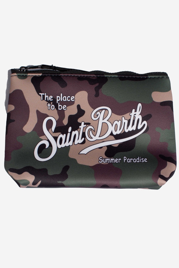 Saint Barth Pochette Aline in Scuba Camouflage
Verde militare