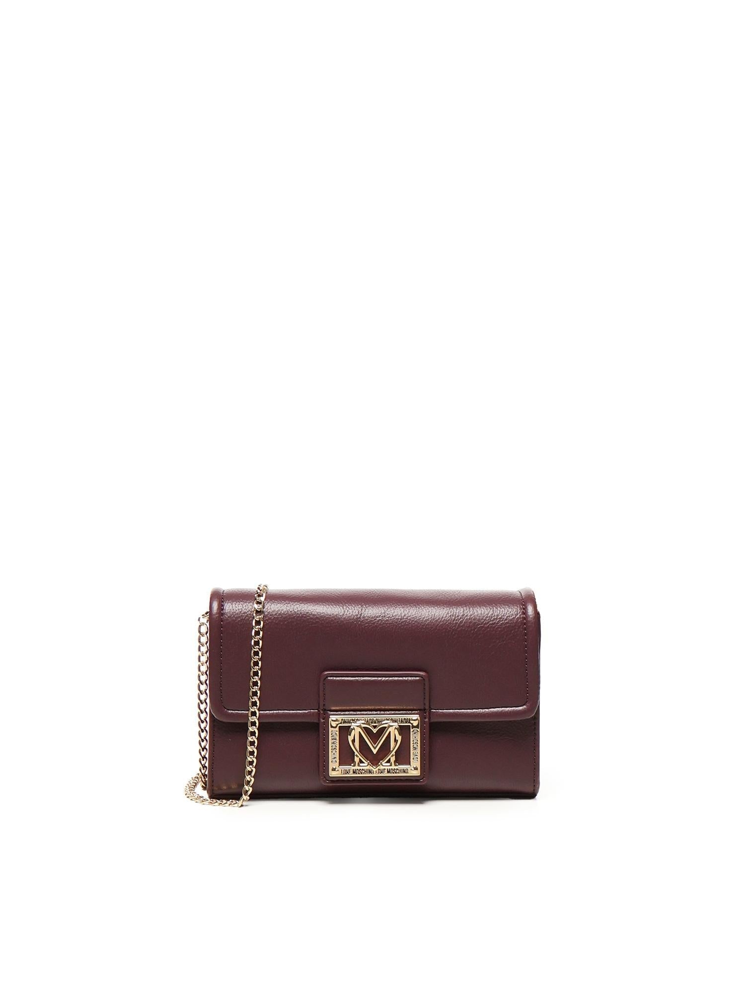 Love Moschino Borsa a Tracolla Bordeaux