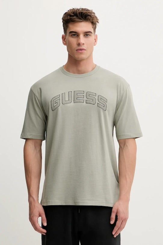 Guess Active T-Shirt Scritta Logo Frontale