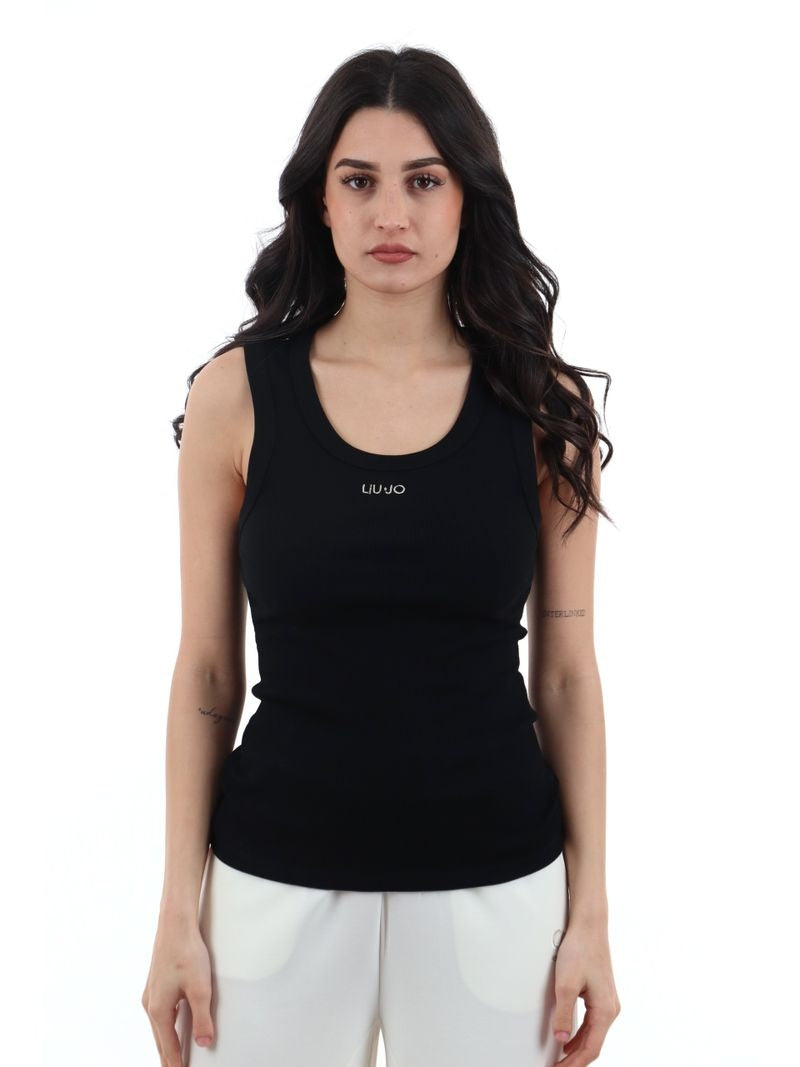 Liu Jo Canotta con Logo Centrale in Piccolo