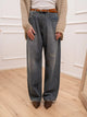 Kontatto Jeans Boyfriend Cinque Tasche Blù