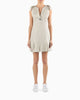 Armani Exchange Abito Corto in Lino 
Beige