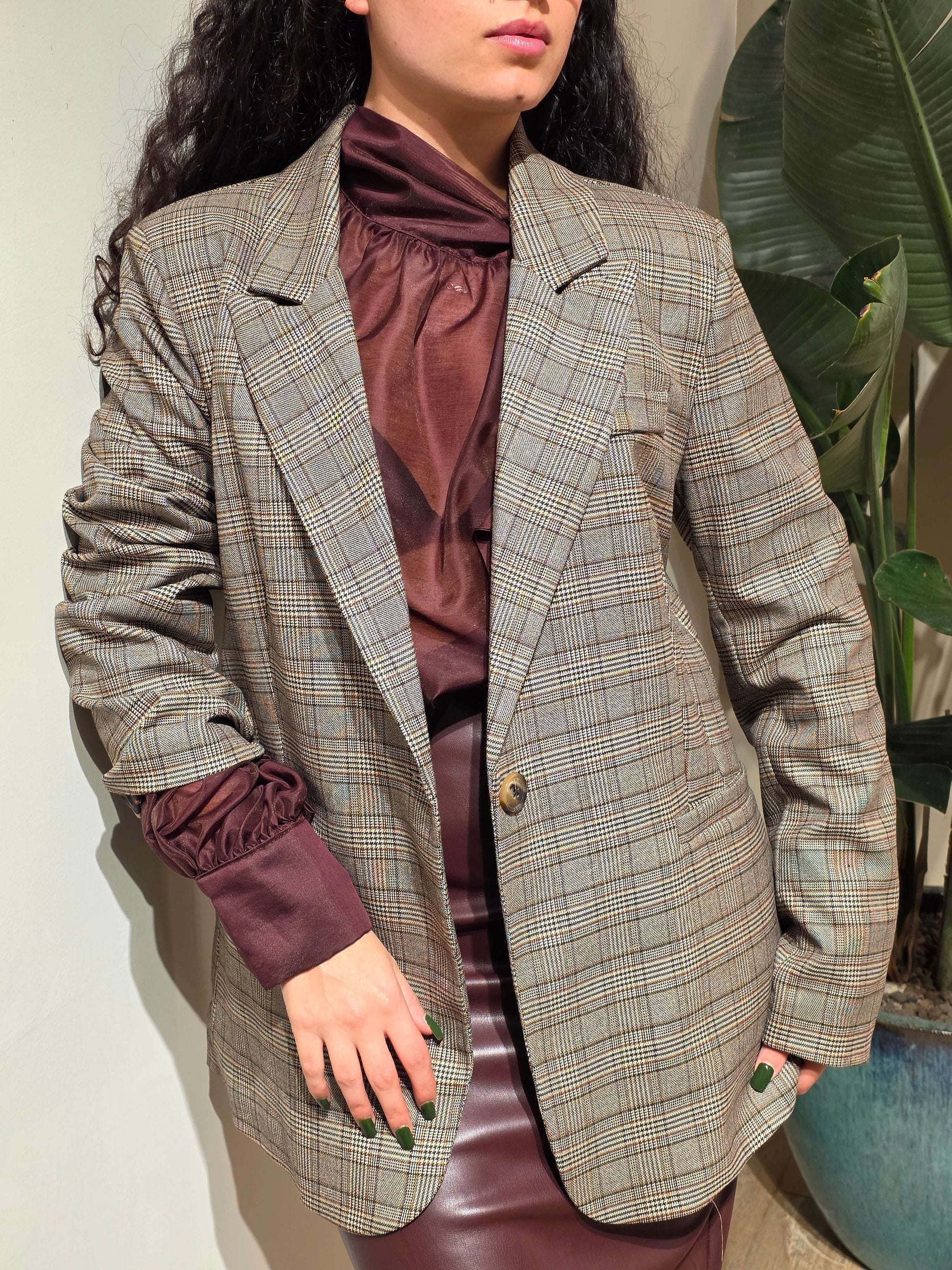 Haveone Giacca in Principe di Galles