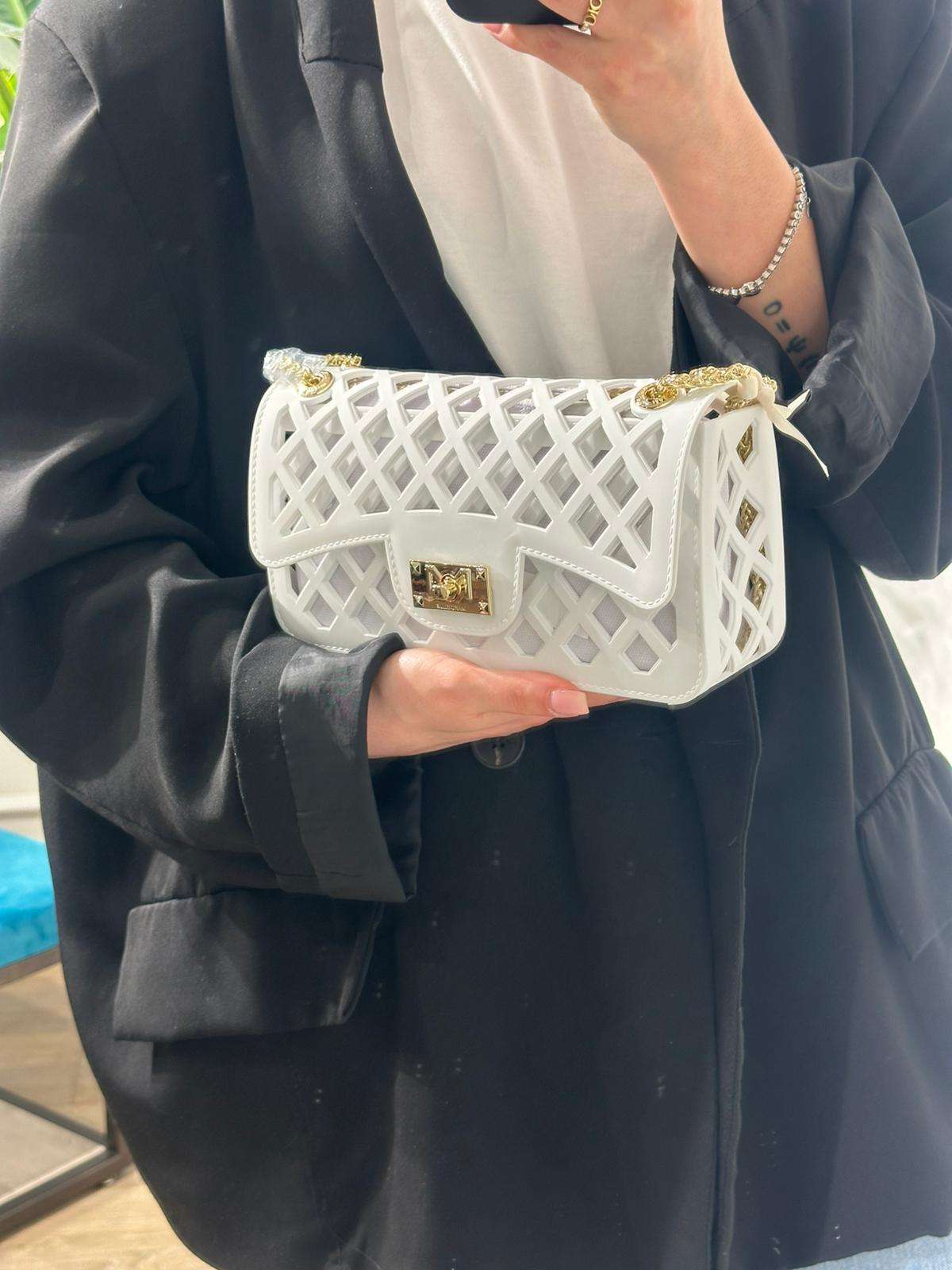 Marc Ellis Borsa con Tracolla Modello FLAT BASKET