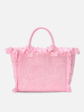 MC2 SAINT BARTH Borsa Vanity  Regular in Tessuto Effetto Spugna in Tinta Unita