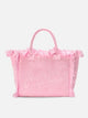 MC2 SAINT BARTH Borsa Vanity  Regular in Tessuto Effetto Spugna in Tinta Unita