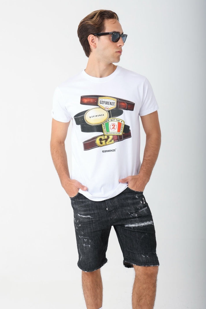 G2 Firenze Short in Cotone Cinque Tasche Nero