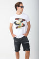G2 Firenze Short in Cotone Cinque Tasche Nero