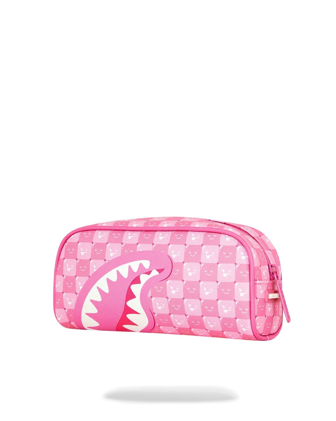 Sprayground Pochette Pink NEew Check Faces Pouch Rosa