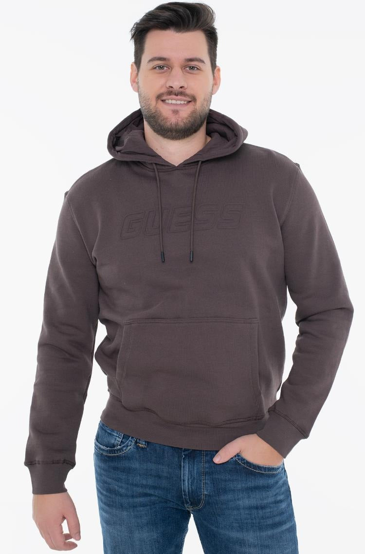 Guess Felpa Manica Lunga con Cappuccio