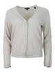 Armani Exchange Cardigan con Bottoni Beige