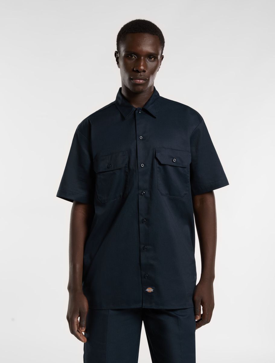 Dickies Camicia Modello da Lavoro con Manica Corta