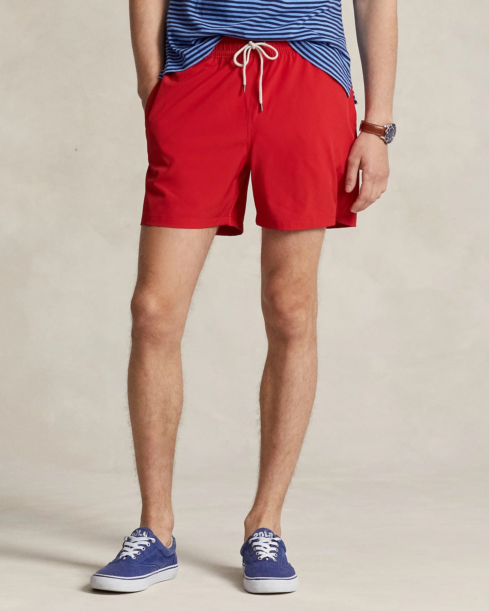 Ralph Lauren Boxer da mare Traveler Classici Rosso