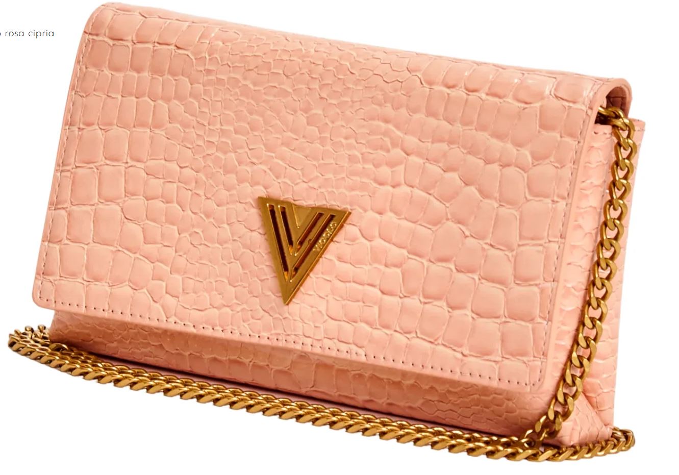 Vicolo Borsa Modello Shibuya  Stampa Effetto Coccodrillo