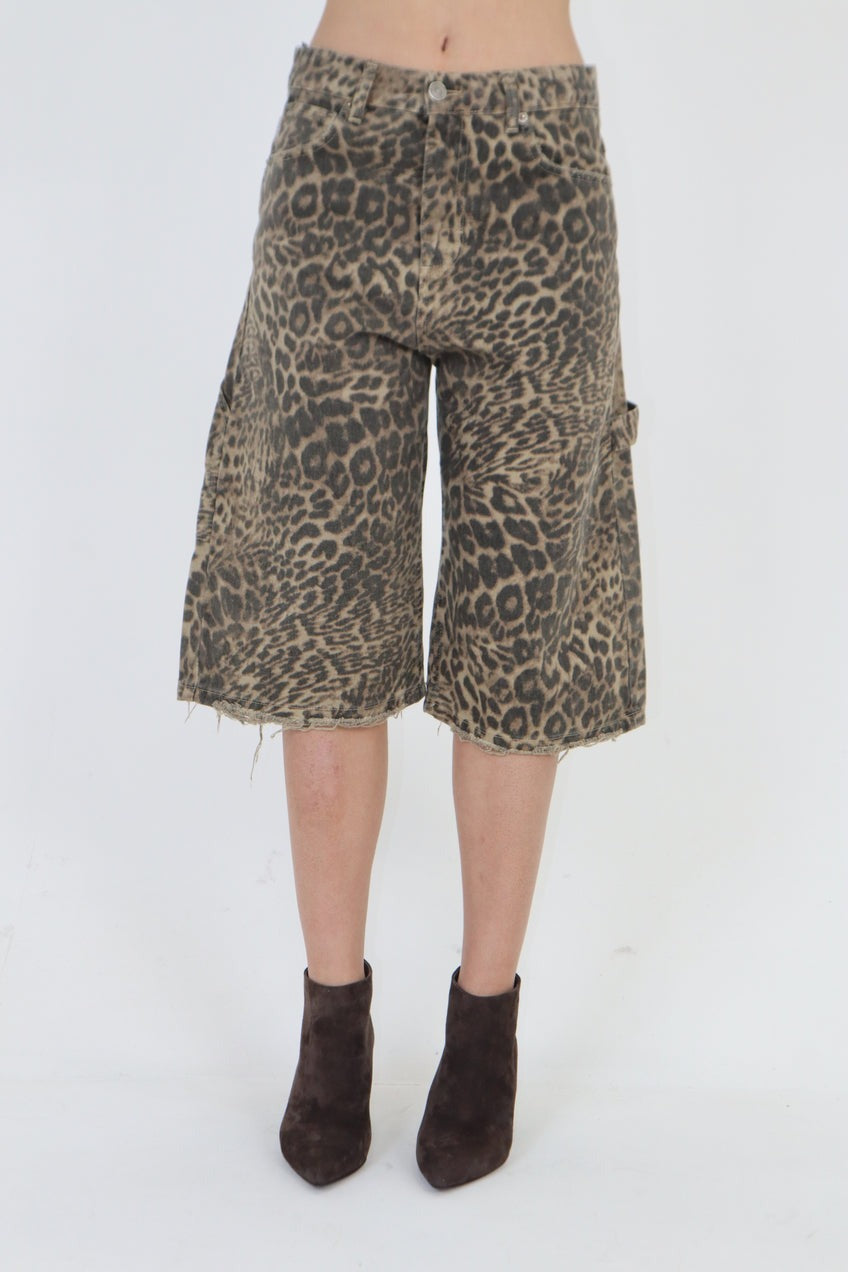 Vicolo Bermuda Maculato Marrone