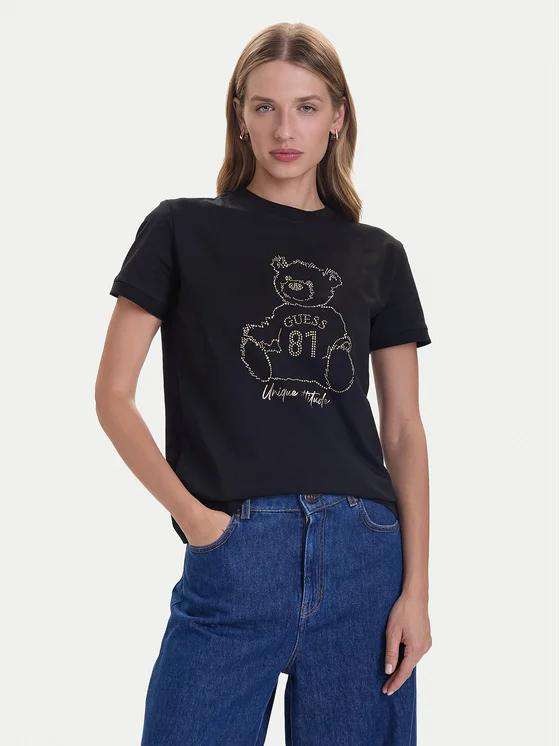 Guess T-shirt con Piccole Borchie
