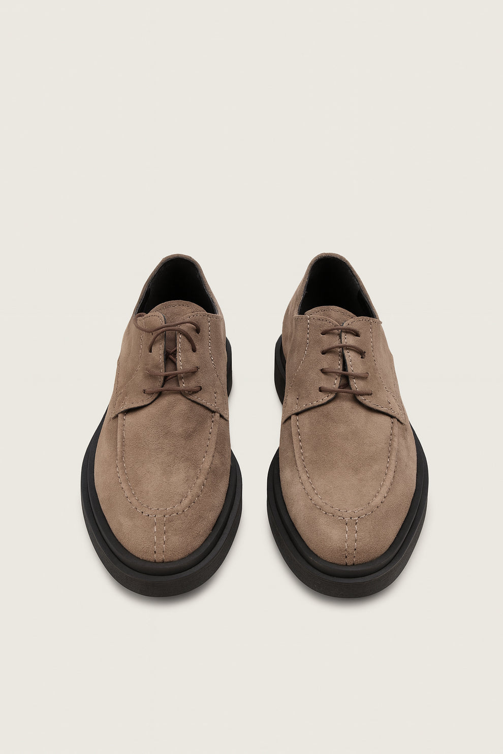 OVER/D Mocassino in Vera Pelle Grigio