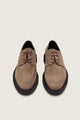 OVER/D Mocassino in Vera Pelle Grigio