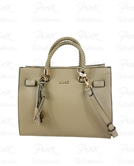 Liu Jo Borsa Satchel Media con Charms
Beige