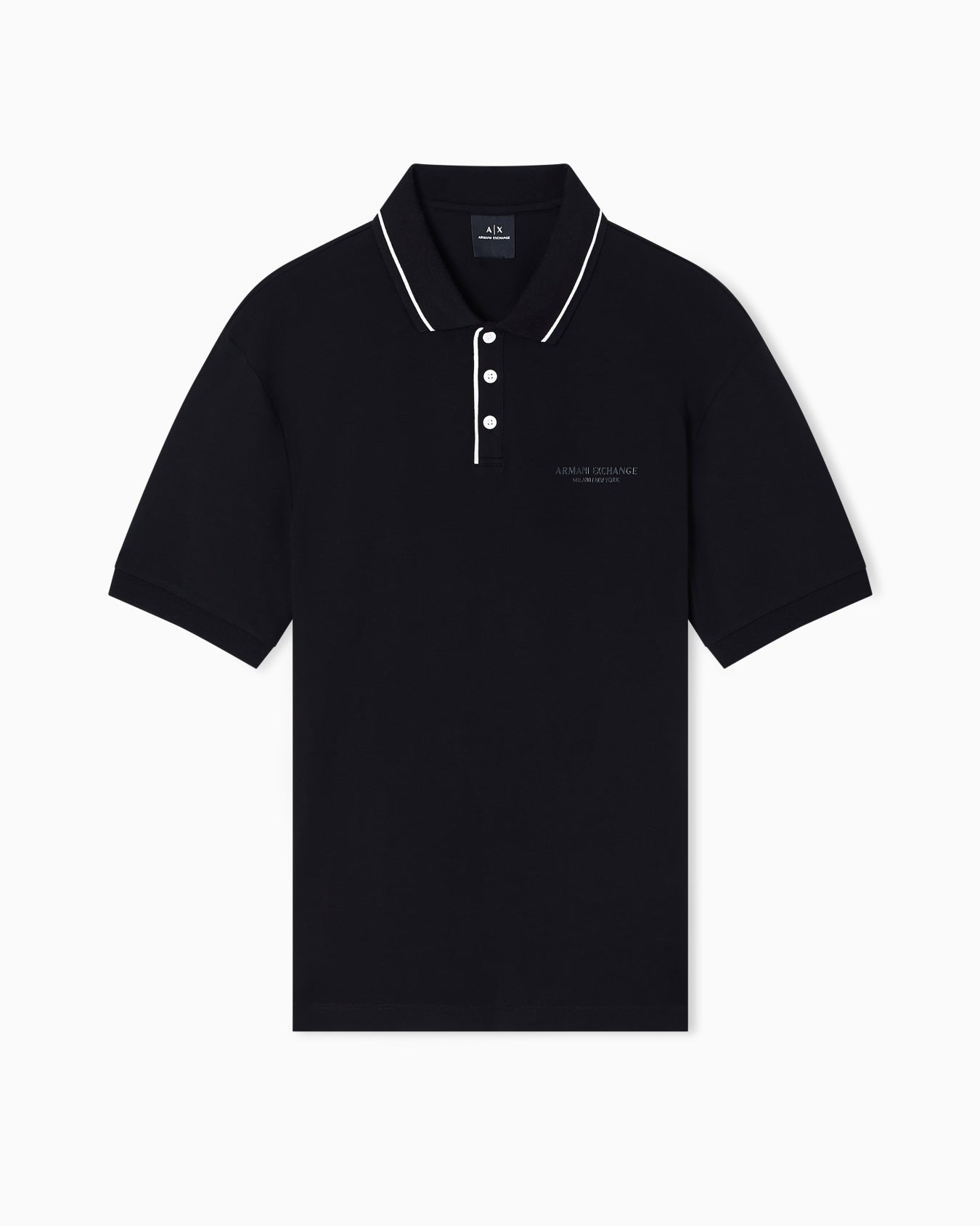 Armani Exchange Polo Regular Fit in Jersey Stretch