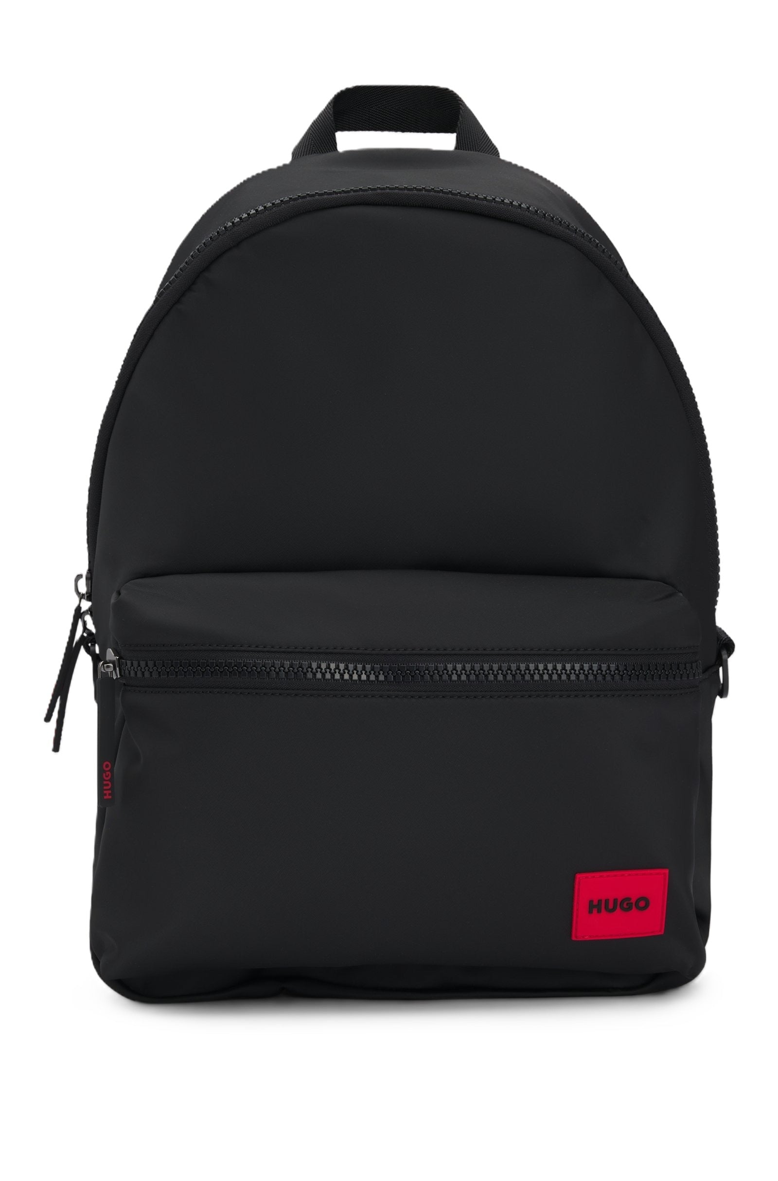 Hugo Boss Zaino in Tessuto Riciclato con Etichetta Rosso del Logo
Nero