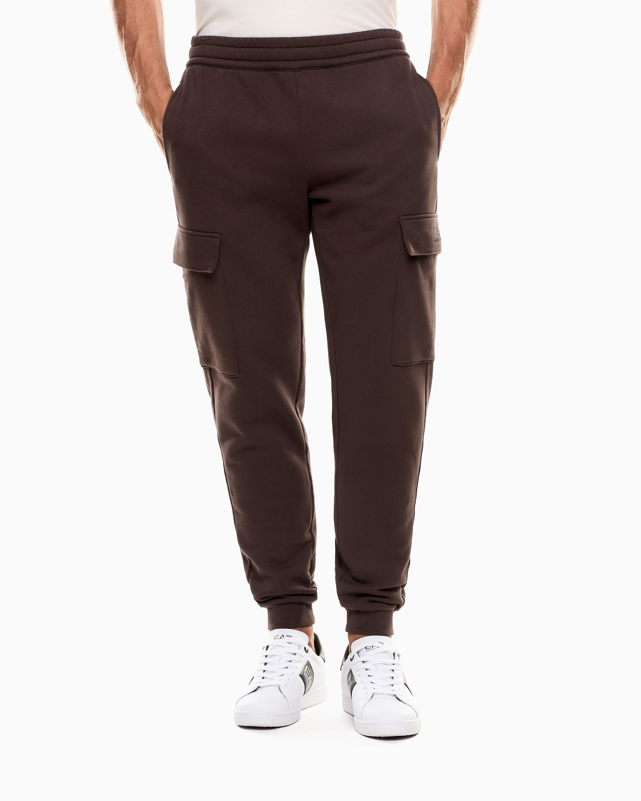 Armani EA7 Pantaloni Cargo Core Identity in Misto Cotone