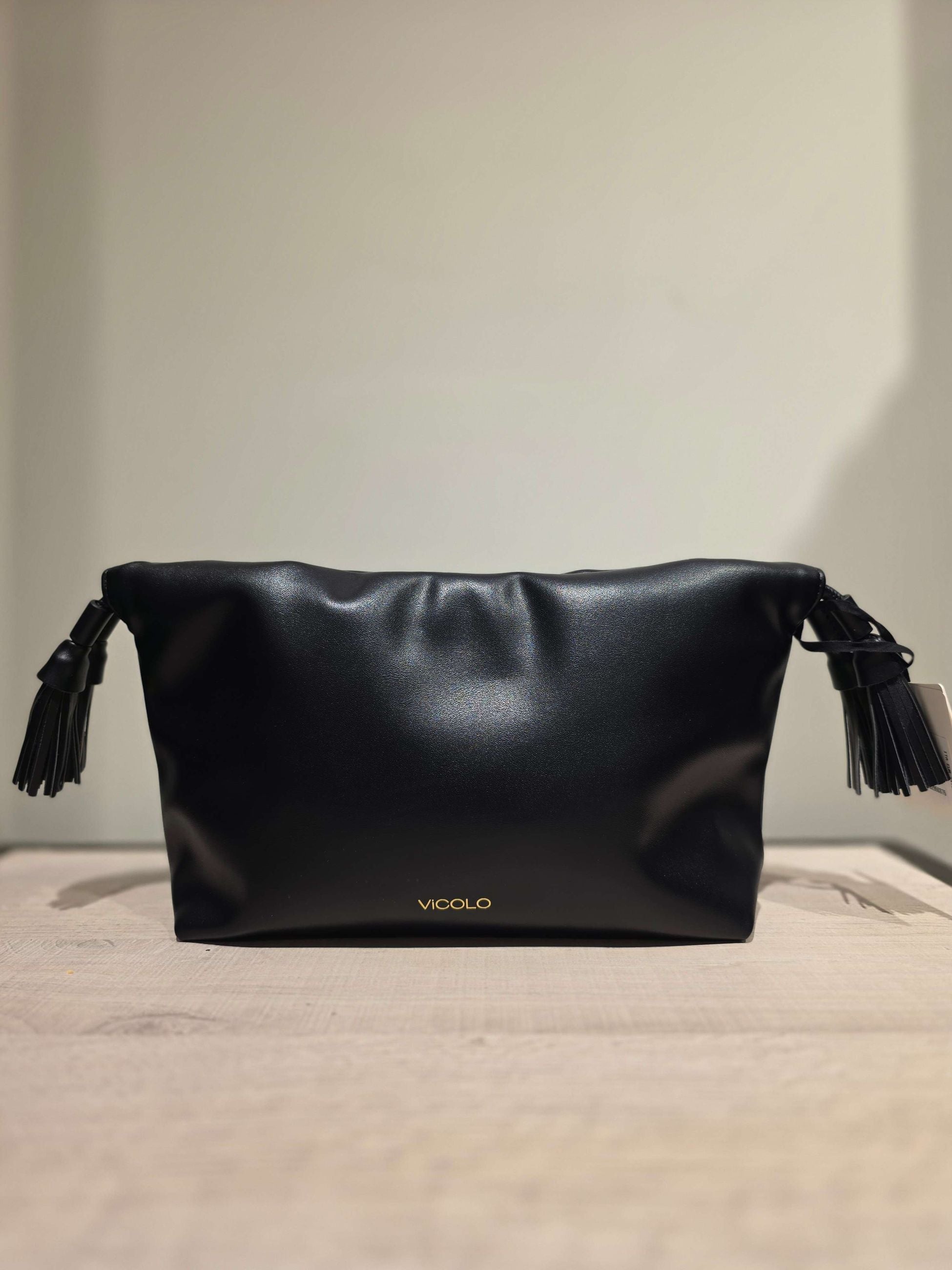 Vicolo Borsa Tassel Small Bag in Ecopelle