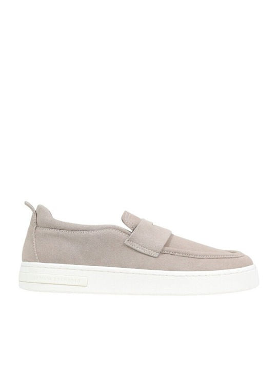 Armani Exchange Sneakers Slip-Ons in Suede Elegante
Blù