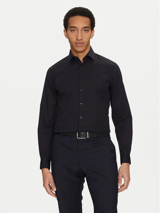 Calvin Klein Camicia Poplin Stretch Regular Fit