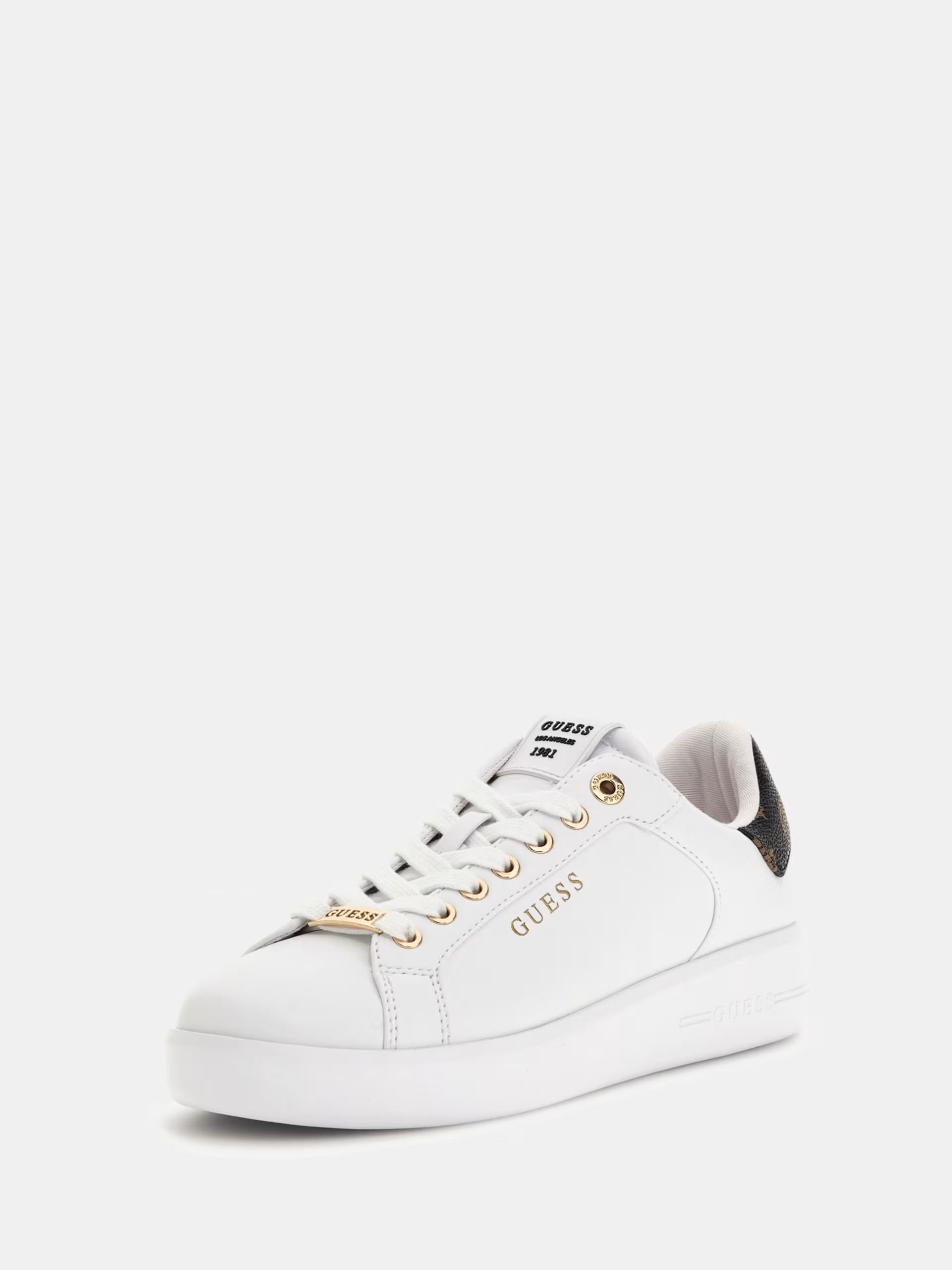 Guess Sneaker Roki 4G Logo Peony Bianco
