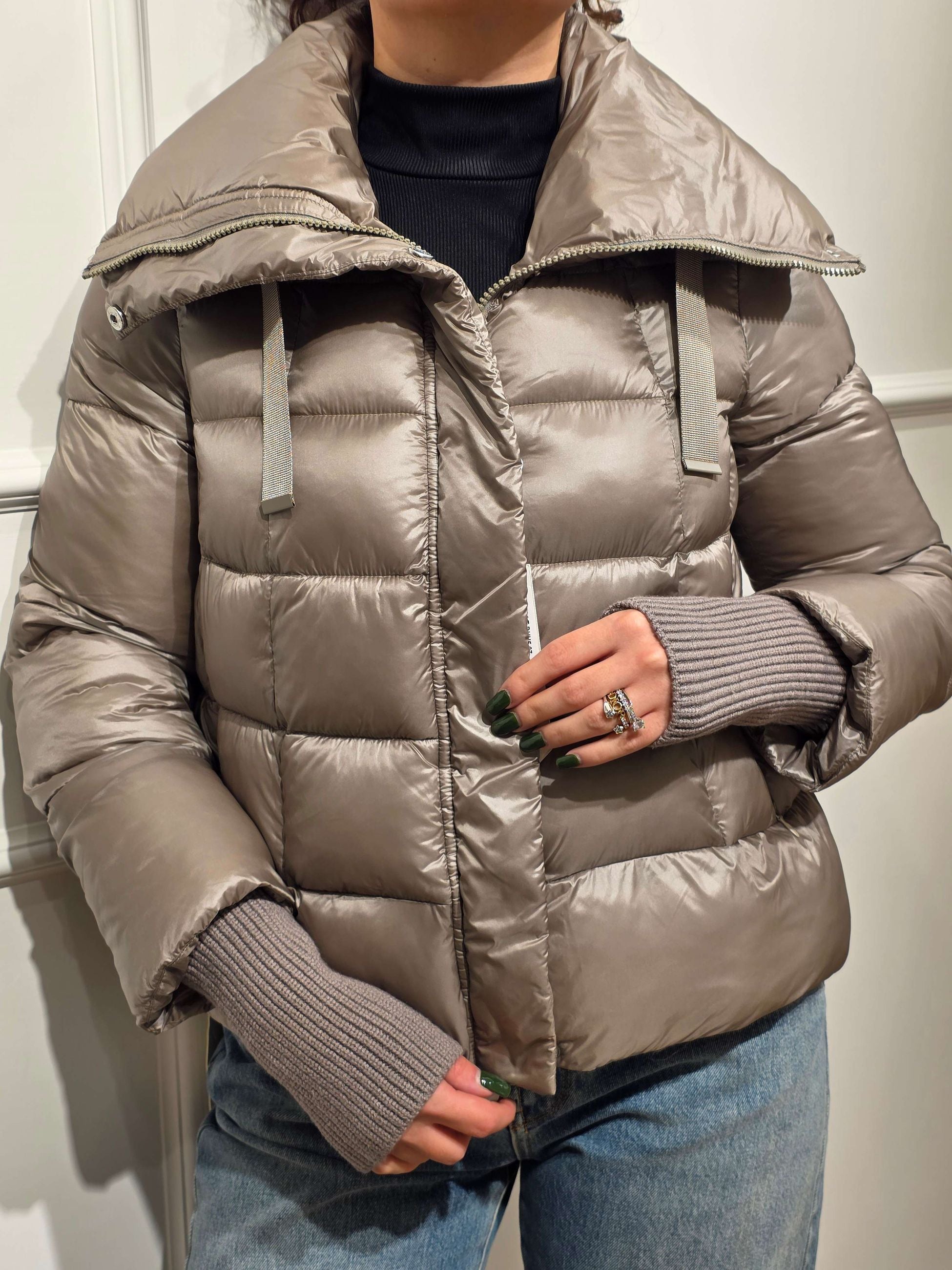 Censured Piumino  Beige