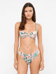 Gisela Slip Bikini con Stampa Mosaico Ispirazione Tropicale
Rosa