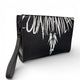 Marcelo Burlon Pochette County of Milan con Grafica "Wings" e Logo Nero/Bianco

Nero