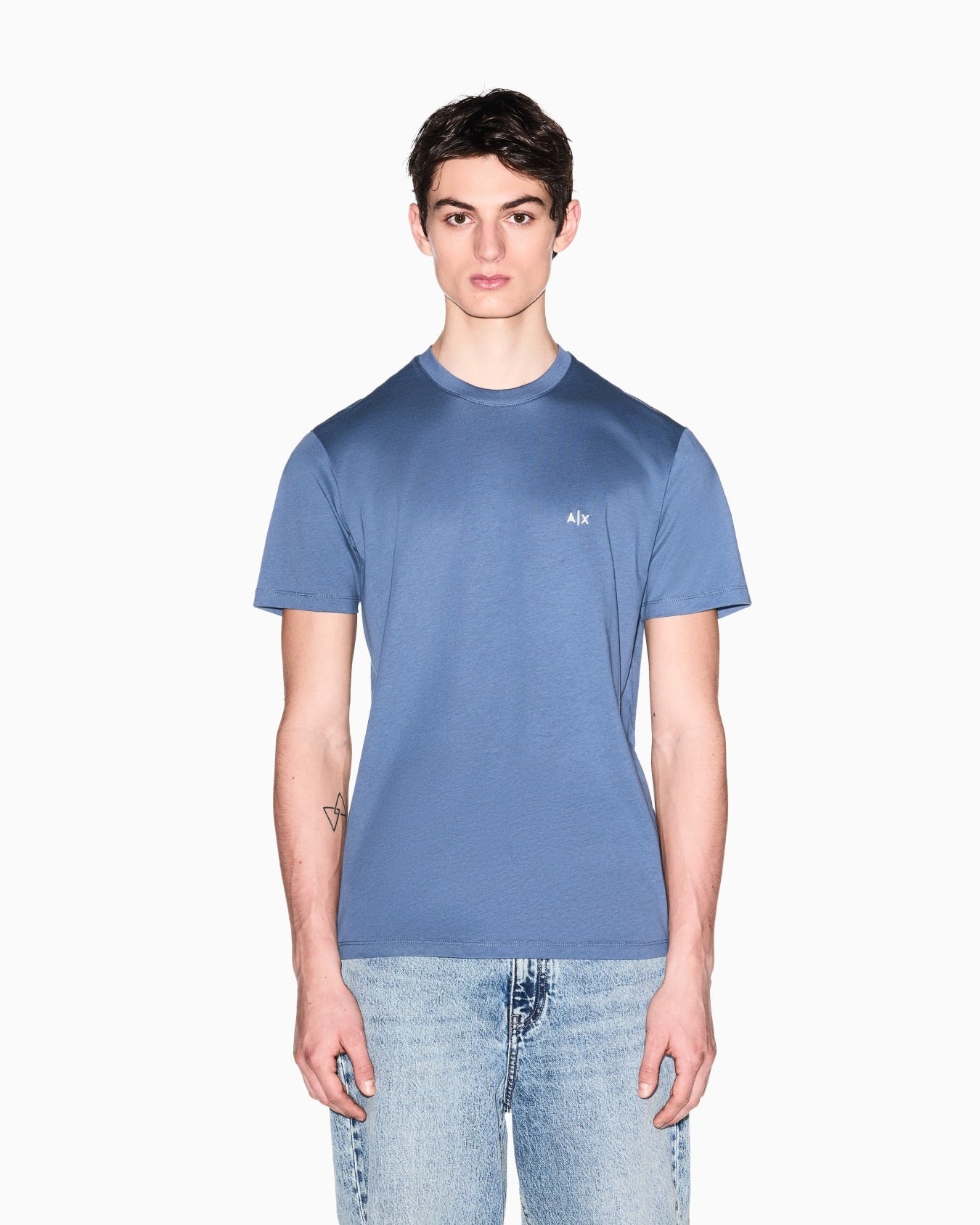 Armani Exchange T-shirt Regular Fit in Cotone