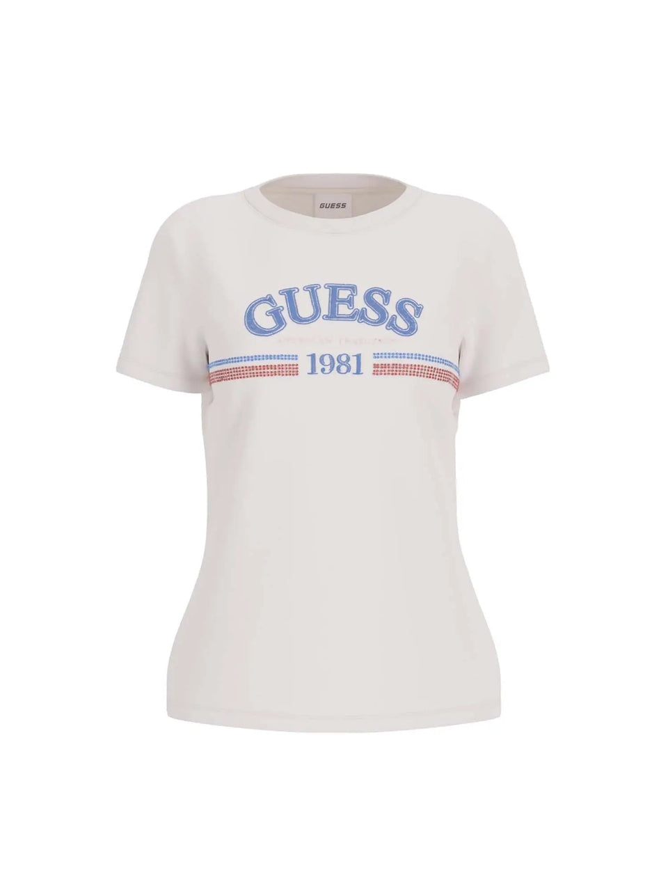 Guess T-shirt con Logo Strass