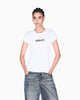 Armani Exchange T-shirt Up For Party Slim Fit in Cotone con Logo