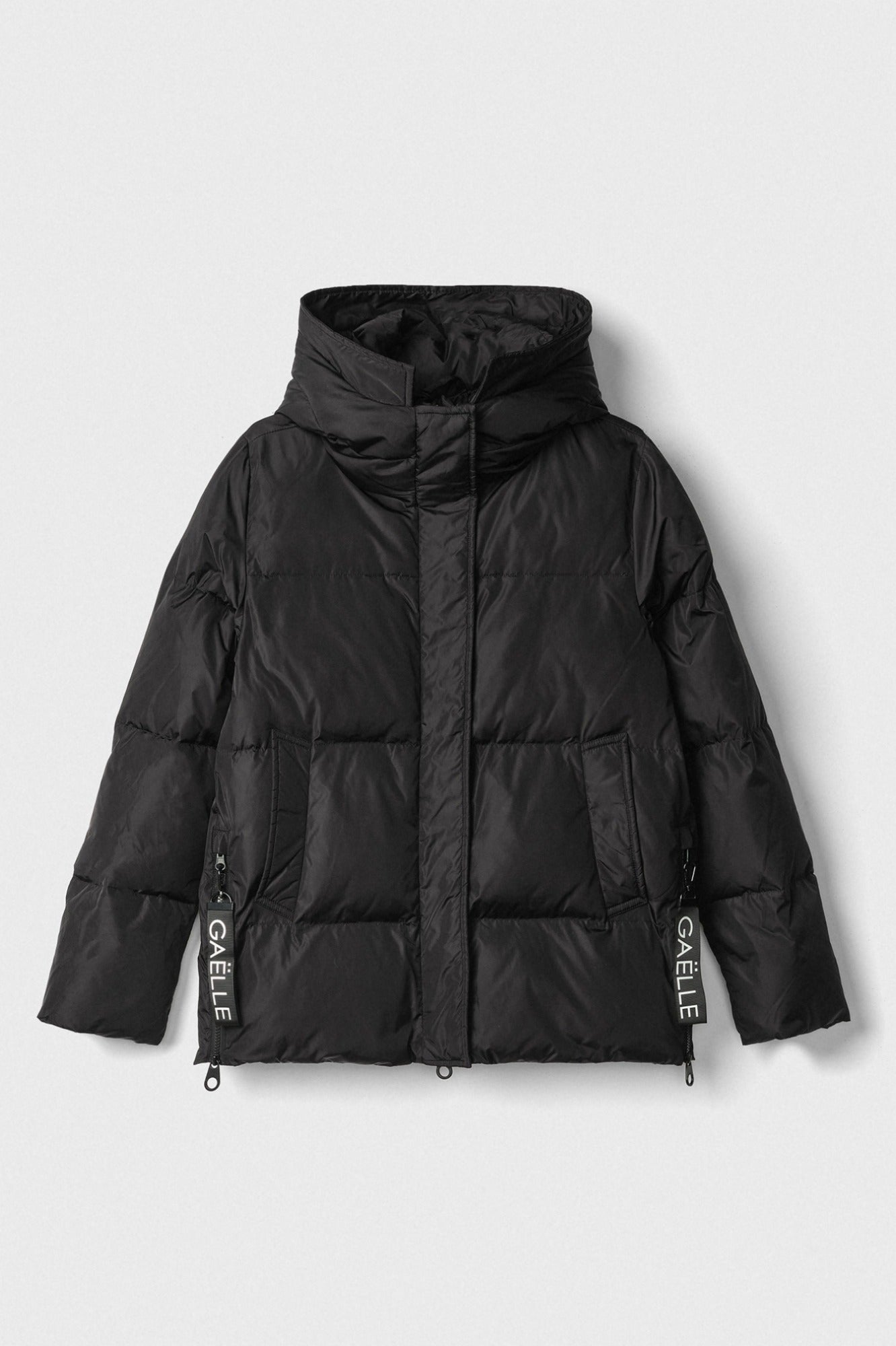 Gaelle Paris Piumino Manica Lunga con Tirazip Logato Bordeaux