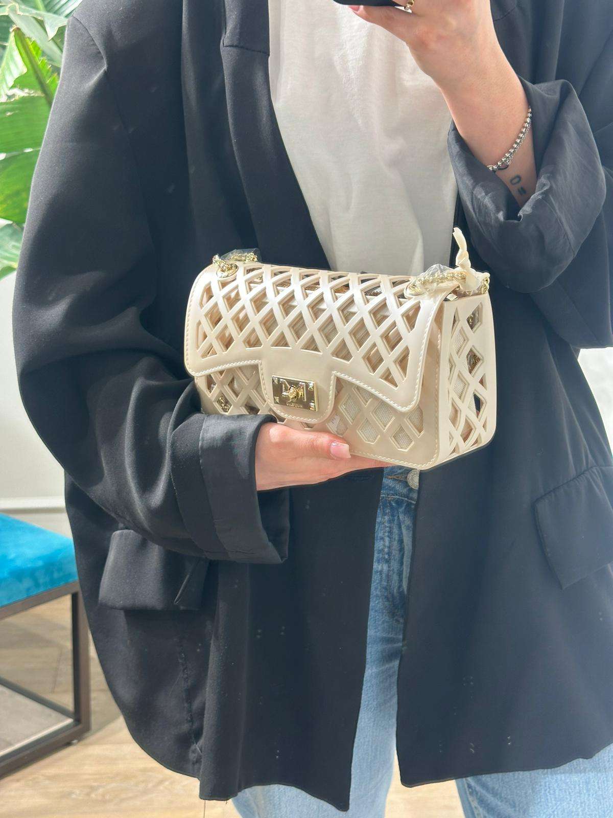 Marc Ellis Borsa con Tracolla Modello FLAT BASKET