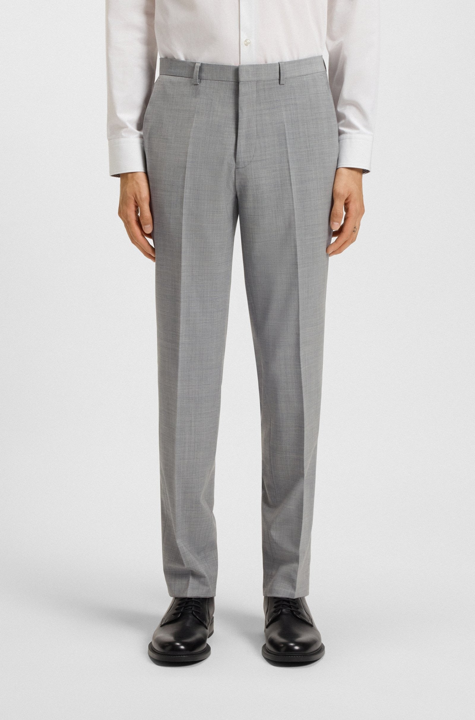 Hugo Boss Pantaloni Extra Slim Fit in Misto Lana