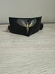 Marcelo Burlon Portafoglio County of Milan con Stampa "Wings" Nero/Giallo