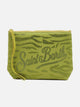 Saint Barth Pochette Aline Strass Verde