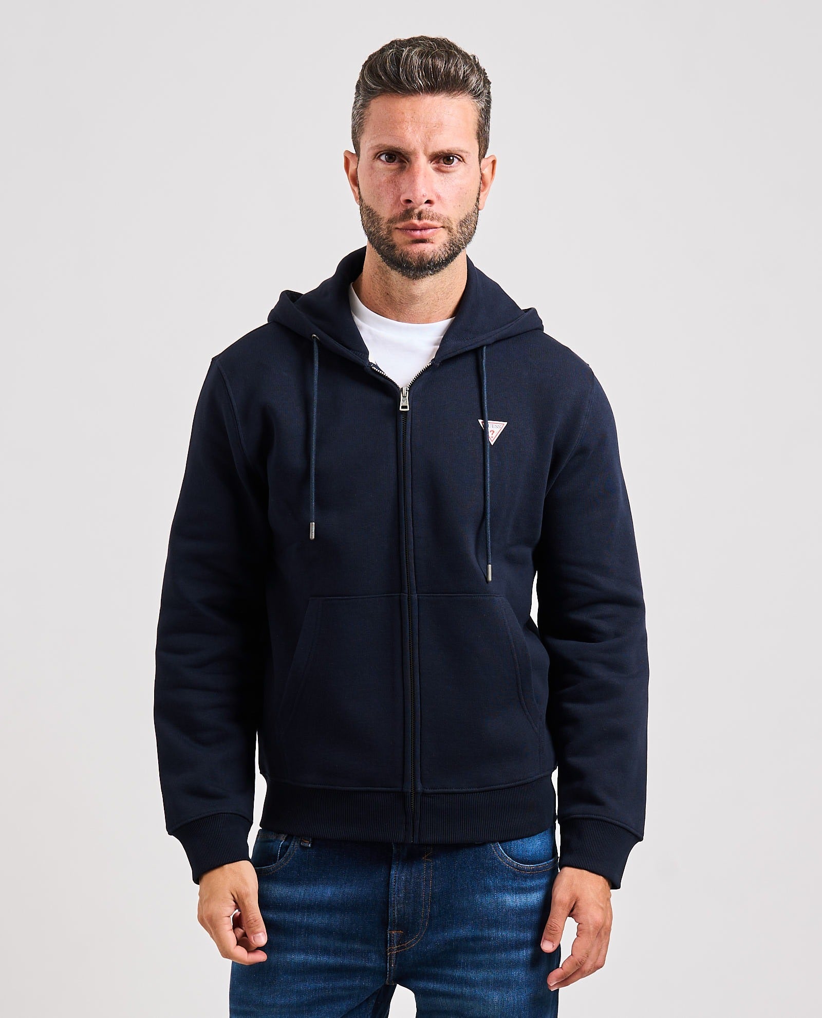 Guess Felpa con Cappuccio Logo Iconico