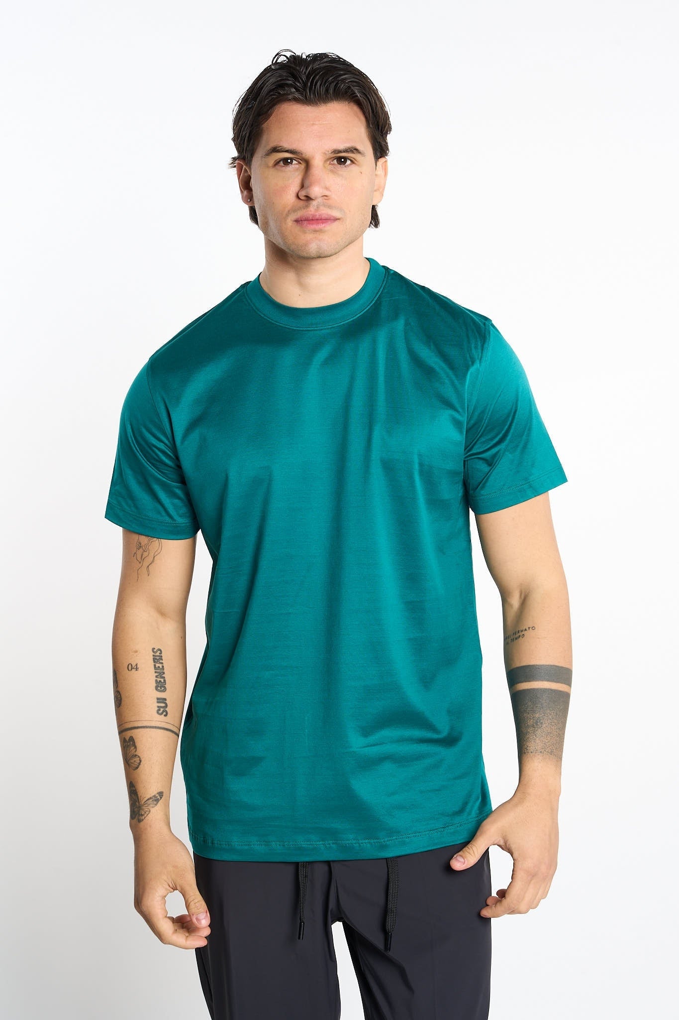 YUU T-shirt Dallas in Filo di Scozia