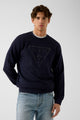 Guess Felpa con Logo Ricamato