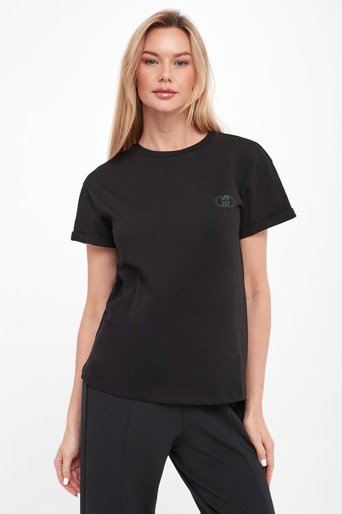 Liu Jo T-shirt Girocollo con Logo