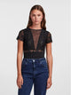 Pieces Body in Pizzo Nero