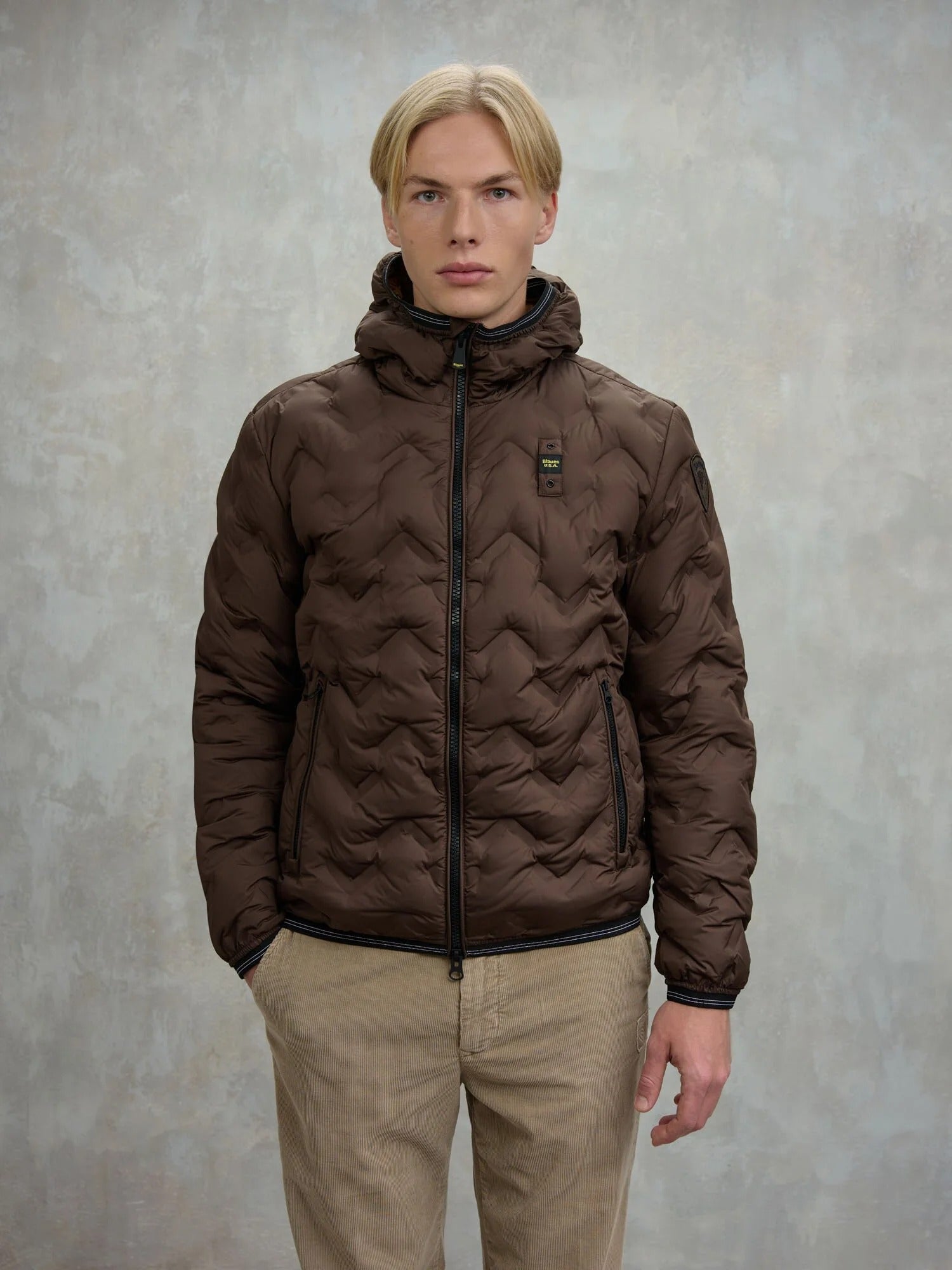 BLAUER USA Piumino Angolare Piery