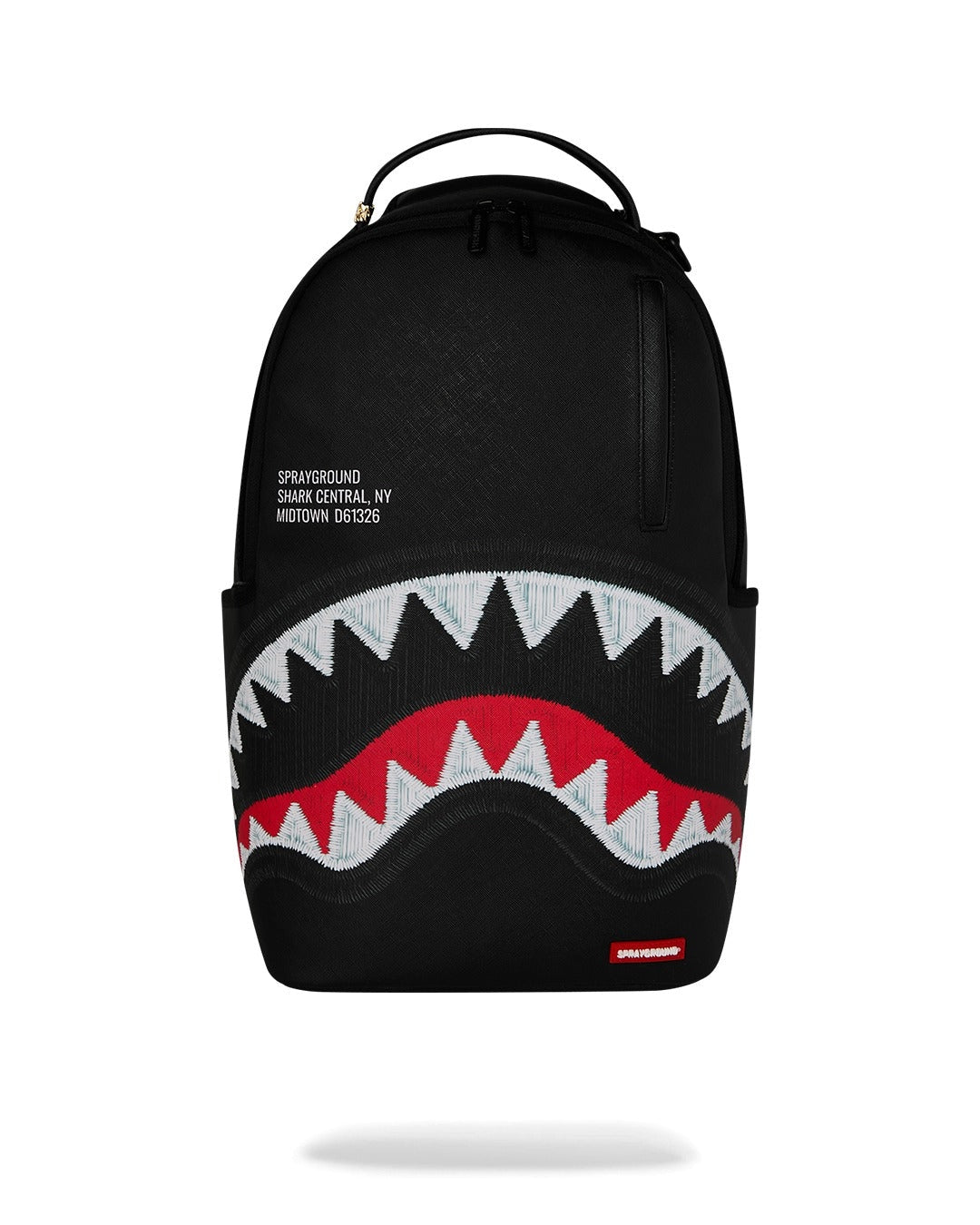 Sprayground Zaino Shark Central Embroidered 
Nero