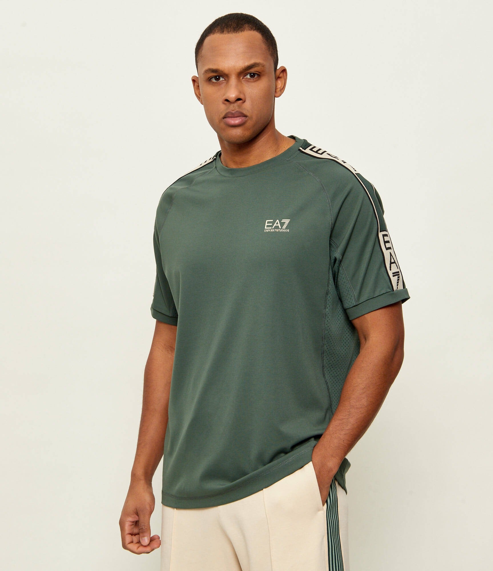 ARMANI EA7  Graphic Series in Misto Viscosa Stretch
Verde